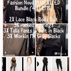 SALE✨NWT Fashion Nova Plus Sized Bundle Lot of 4 in 2-3X